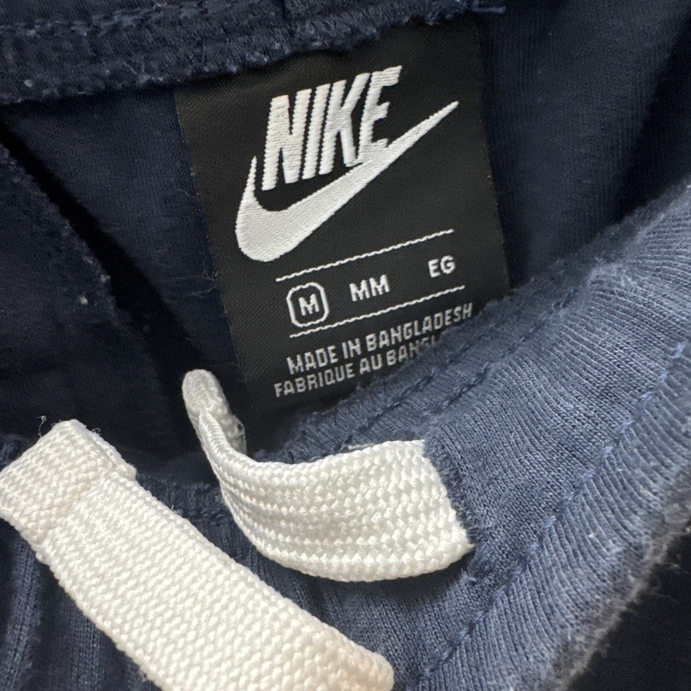 Men's Nike Sportswear Fleece Joggers Navy Blue Size Large - Picture 5 of 8